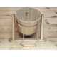 Window waterfall oak for bath or sauna 20 l