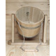 Window waterfall oak for bath or sauna 20 l