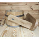 Window waterfall oak for bath or sauna 20 l