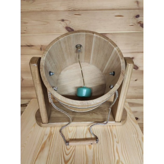 Window waterfall oak for bath or sauna 20 l