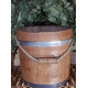 Oak window for a bath or sauna with stainless steel hoops 12 l