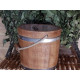 Oak window for a bath or sauna with stainless steel hoops 12 l