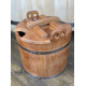 Steamer for bathhouse oak with stainless hoops No. 2 25 l