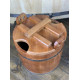 Steamer for bathhouse oak with stainless hoops No. 2 25 l