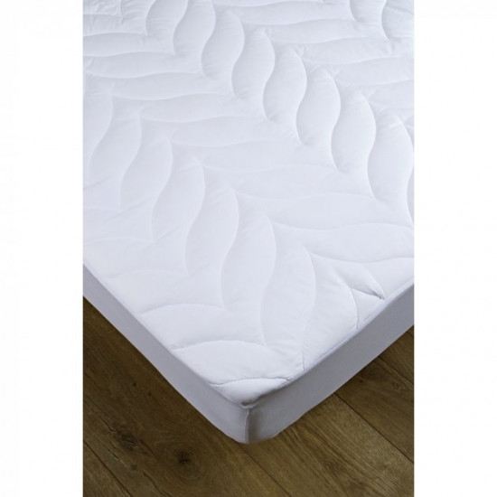 Modern mattress cover Lovera Comfort Othello 160x200 cm (pbe0031047) White