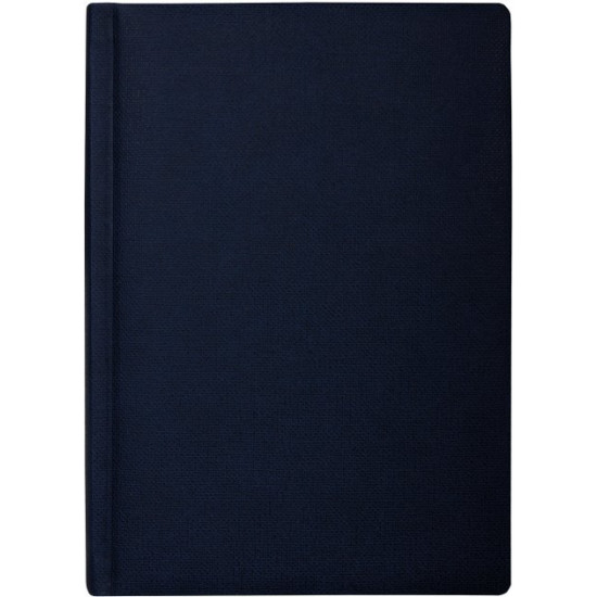 Diary undated Optima Dublin A5 320 lined pages Dark blue (O25409-24)