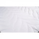 Modern mattress cover Lovera Comfort Othello 100x200 cm (pbe0031031) White