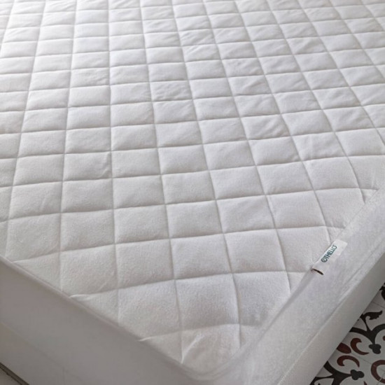 Modern mattress pad Aqua Comfort Othello 70x140 cm (pbe0031043) White