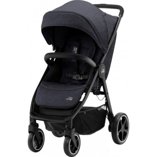  Прогулочная коляска Britax-Romer B-Agile R Black Shadow/Black (2000032871) (4000984204858)