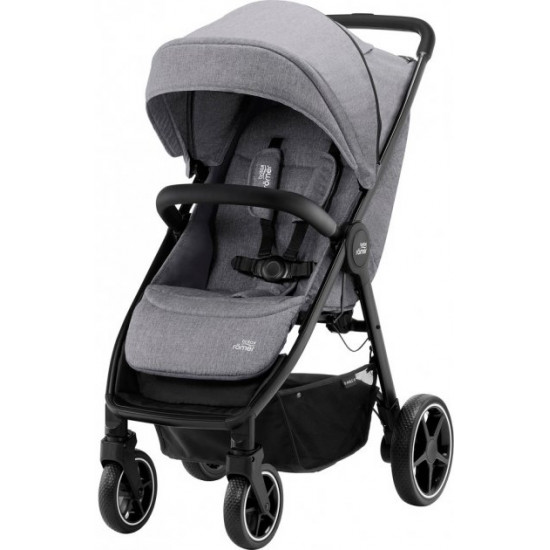 Прогулянкова коляска Britax-Romer B-Agile R Elephant Grey/Black (2000032872) (4000984204865)