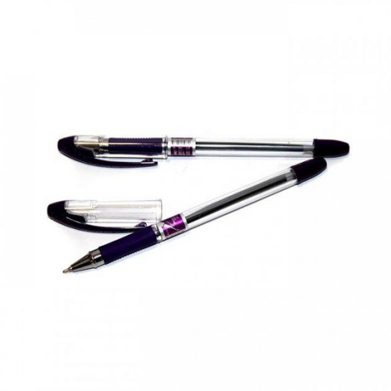 Oil pen Hiper Max Writer 0.7 mm, refill color purple HO-335