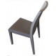 Chair Monet (SDM) Plastic rattan, Cappuccino