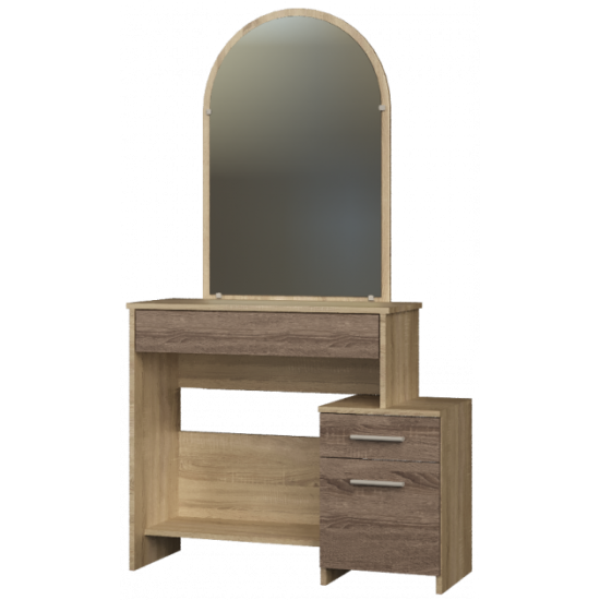 Dressing table 1 Everest 95x35x165 cm Combi Sonoma Truffle