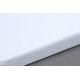 Moisture resistant mattress cover TAC. White-70x140