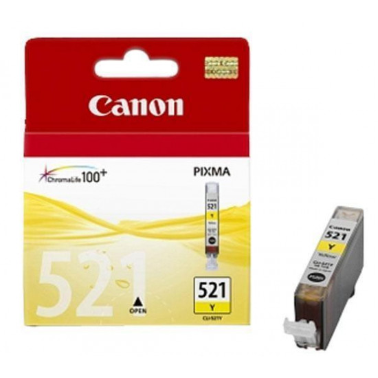  Картридж Canon CLI-521Y (Yellow) MP540/630 (2936B004)