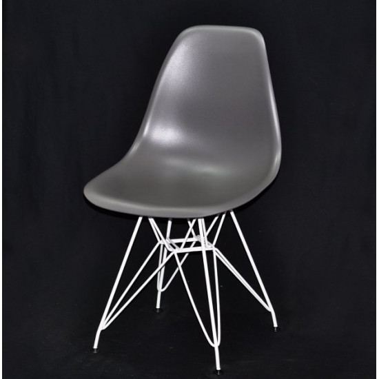 Dining chair Onder Mebli NIK GRAY 21 WT - ML