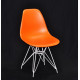 Dining chair Onder Mebli NIK ORANGE 70 WT - ML