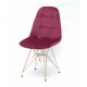 Dining chair Onder Mebli ALEX GD-ML VELVET BORDEAUX V-2