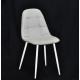 Dining chair Onder Mebli ALEX SH-L ST. GRAY G-102 METAL - WT