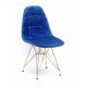 Dining chair Onder Mebli ALEX GD-ML VELVET BLUE B-1