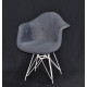 Dining chair Onder Mebli LEON SOFT VISK ANTHRACITE K-8 WT - ML