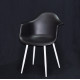 Dining chair Onder Mebli LEON BLACK 04 METAL - WT