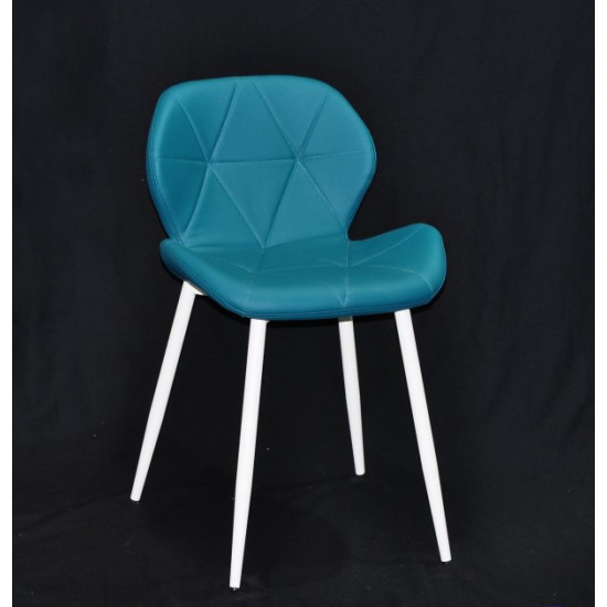 Dining chair Onder Mebli INVAR EK GREEN 02 METAL - WT