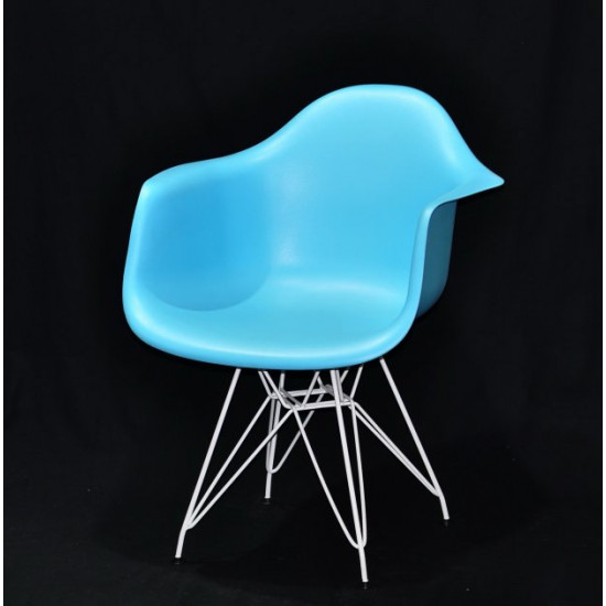 Dining chair Onder Mebli LEON BLUE 52 WT - ML