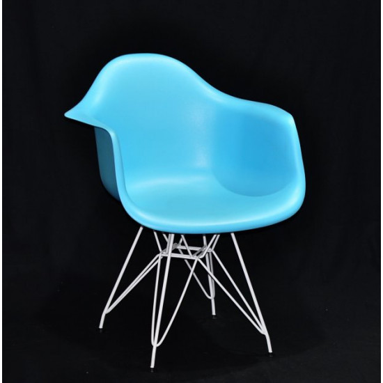 Dining chair Onder Mebli LEON BLUE 52 WT - ML