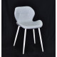 Dining chair Onder Mebli INVAR EK GRAY 35 METAL - WT