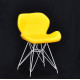 Dining chair Onder Mebli INVAR EK YELLOW 12 WT - ML