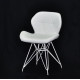 Dining chair Onder Mebli INVAR EK GRAY 10 WT - ML