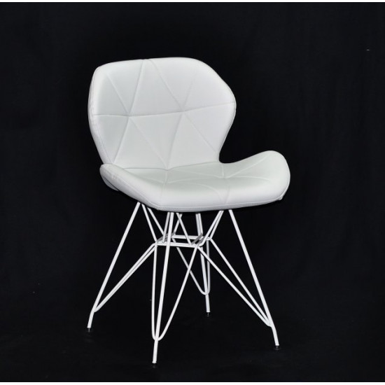 Dining chair Onder Mebli INVAR EK GRAY 10 WT - ML