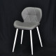 Dining chair Onder Mebli INVAR EK GRAY 21 METAL - WT