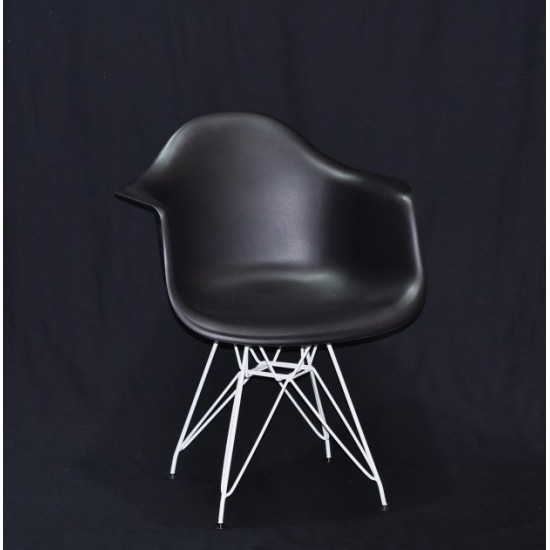 Dining chair Onder Mebli LEON BLACK 04 WT - ML