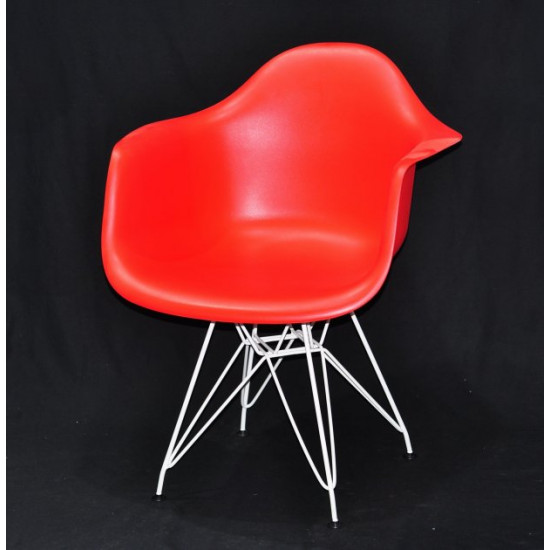 Dining chair Onder Mebli LEON RED 05 WT - ML