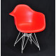 Dining chair Onder Mebli LEON RED 05 WT - ML