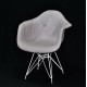 Dining chair Onder Mebli LEON SOFT WOOL GRAY W-16 WT - ML