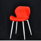 Dining chair Onder Mebli INVAR EK RED 05 METAL - WT