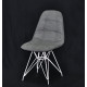 Dining chair Onder Metal ALEX Sh-L SR. GRAY G-110 WT - ML