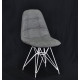 Dining chair Onder Metal ALEX Sh-L SR. GRAY G-110 WT - ML