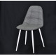 Dining chair Onder Metal ALEX Sh-L SR. gray G-110 METAL - WT