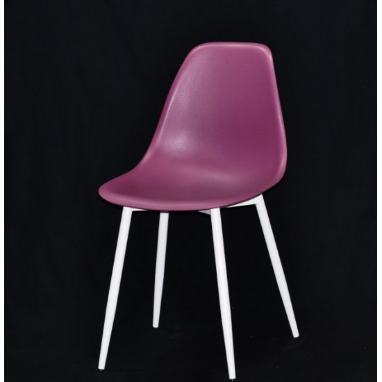 Dining chair Onder Metal NIK purple 62 METAL - WT