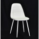 Dining chair Onder Metal ALEX EK white METAL - WT