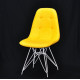 Dining chair Onder Metal ALEX EK yellow 12 WT - ML