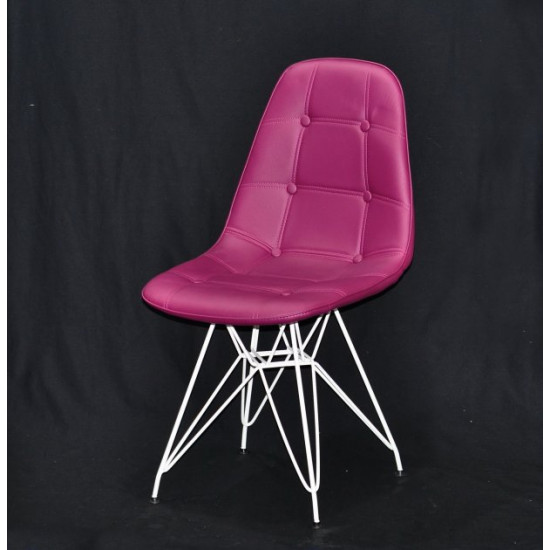 Dining chair Onder Metal ALEX EK purple 61 WT - ML