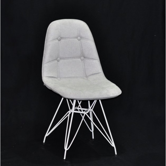 Dining chair Onder Metal ALEX SH-L GRAY G-102 WT - ML