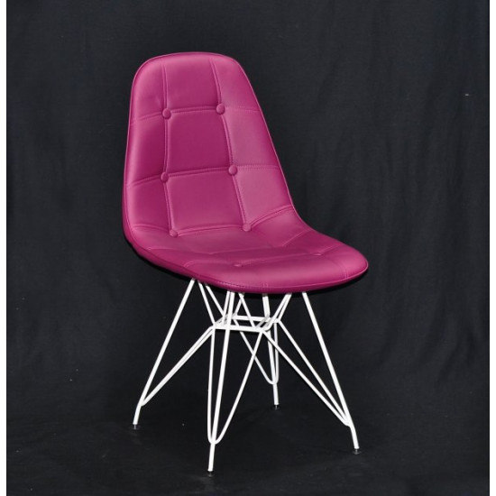 Dining chair Onder Metal ALEX EK purple 61 WT - ML