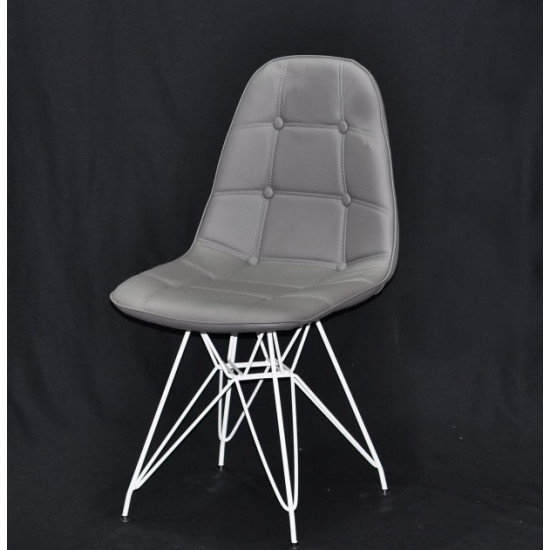 Dining chair Onder Metal ALEX EK gray 21 WT - ML