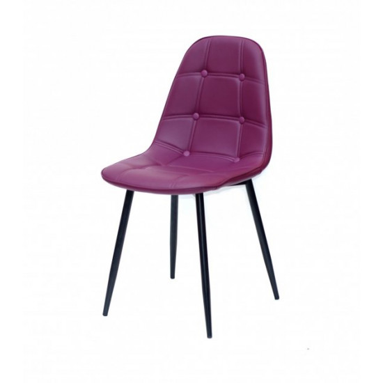 Dining chair Onder Metal ALEX EK purple 61 METAL - BK